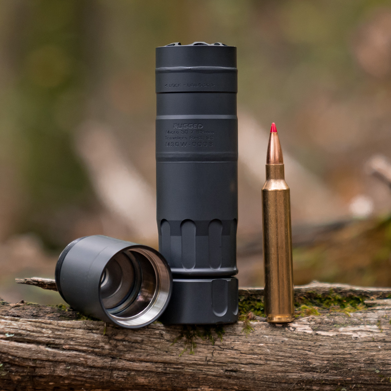 Rugged Suppressors - Micro30 - Multi Cal.-Belt Fed Rated. - Image 2
