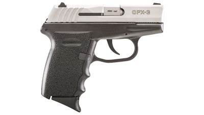 SCCY CPX-3 Pistol Bi-Tone .380 ACP 2.96" Barrel 10-Rounds 3-Dot Sights