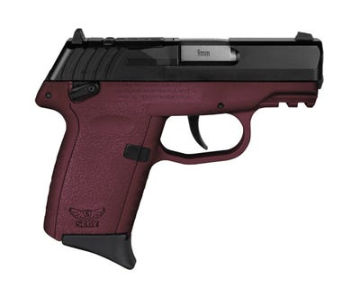 SCCY CPX-1 Gen 3 Crimson 9mm 3.1" Barrel 10-Rounds RDR