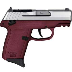 SCCY CPX-1 Gen 3 Crimson/Stainless 9mm 3.1" Barrel 10-Rounds RDR