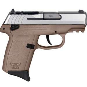 SCCY CPX-1 Gen 3 Flat Dark Earth/Stainless 9mm 3.1" Barrel 10-Rounds RDR