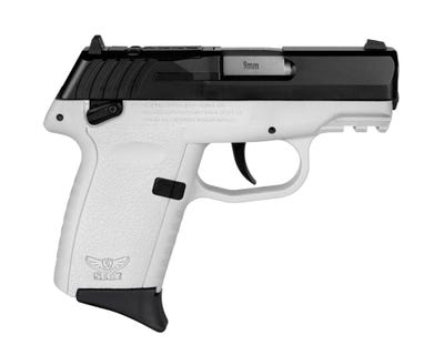 SCCY CPX-1 Gen 3 White 9mm 3.1" Barrel 10-Rounds RDR