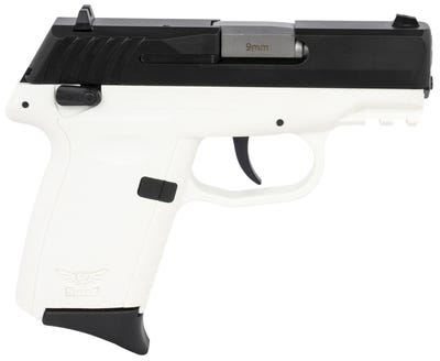 SCCY CPX-1 Gen3 White 9mm 3.1" Barrel 10-Rounds Ambidextrous Safety
