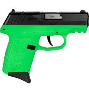 SCCY CPX-2 Lime 9mm 3.1" Barrel 10 Rounds Optics Ready