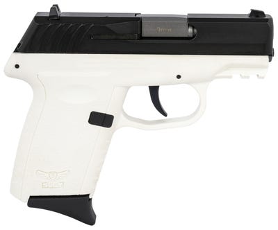 SCCY CPX-2 Gen3 White 9mm 3.1" Barrel 10-Rounds