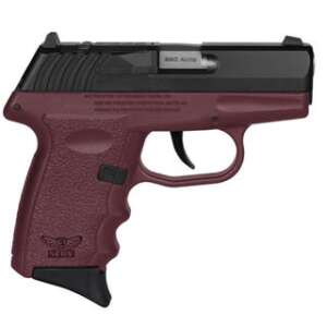 SCCY CPX-3 Crimson 380 ACP 3.1" Barrel 10 Rounds Optics Ready
