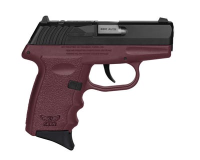 SCCY CPX-3 Crimson 380 ACP 3.1" Barrel 10 Rounds Optics Ready