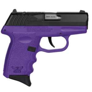 SCCY CPX-3 Purple 380 ACP 3.1" Barrel 10 Rounds Optics Ready