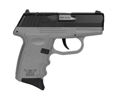 SCCY CPX-3 Gray 380 ACP 3.1" Barrel 10 Rounds Optics Ready