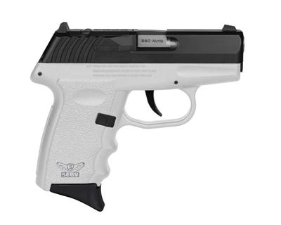 SCCY CPX-3 White 380 ACP 3.1" Barrel 10 Rounds Optics Ready