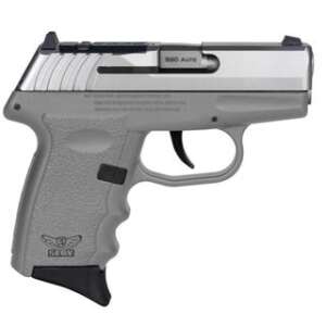 SCCY CPX-3 Gray/Stainless 380 ACP 3.1" Barrel 10 Rounds Optics Ready