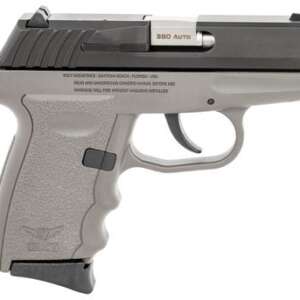 SCCY CPX-3 Sniper Grey .380 ACP 3.1" Barrel 10-Rounds
