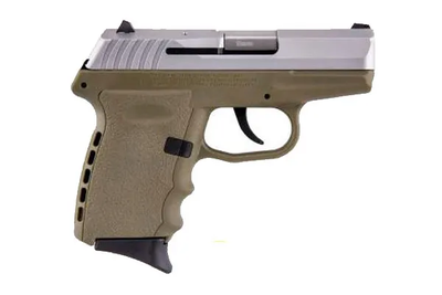 SCCY CPX-3 Flat Dark Earth .380 ACP 3.1" Barrel 10-Rounds 3-Dot Sights