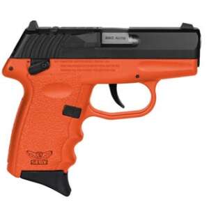 SCCY CPX-4 Orange Frame/Black Slide 380 ACP 2.96" Barrel 10-Rounds MS