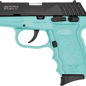 SCCY CPX-4 Light Blue .380 ACP 2.96" Barrel 10-Rounds