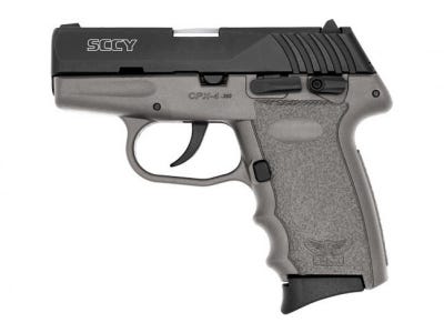 SCCY CPX-4 Gray .380 ACP 2.96" Barrel 10-Rounds