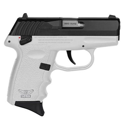SCCY CPX-4 White .380 ACP 2.96" Barrel 10-Rounds 2 Mags