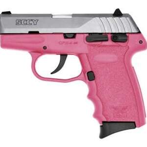 SCCY CPX-4 Pink / Stainless .380 ACP 2.96" Barrel 10-Rounds 2 Mags