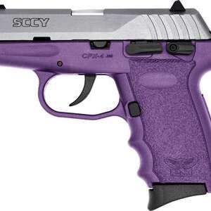 SCCY CPX-4 Purple 380 ACP 2.96" Barrel 10 Rounds Stainless Slide