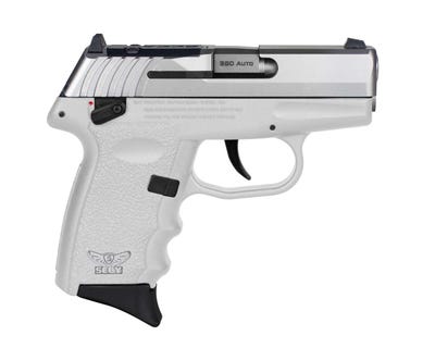SCCY CPX-4 White Frame/Stainless Slide 380 ACP 2.96" Barrel 10-Rounds MS