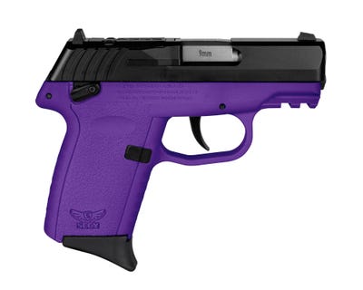 SCCY CPX Purple 9mm 3.1" Barrel 10-Rounds RDR