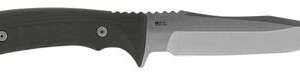 SOG Specialty Knives Pillar Silver- 5" Plain Clip Point Blade