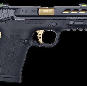 Smith and Wesson M&P380 Shield EZ Performance Center Gold .380 ACP 3.8" Barrel 8-Rounds