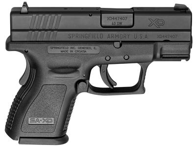 Springfield Armory XD40 Sub-Compact .40 SW 3" Barrel 10-Rounds