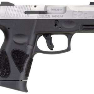 Taurus G2C Pistol Stainless/Black .40 SW 3.2" Barrel 10-Rounds Includes 2 Magazines