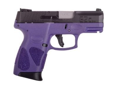 Taurus G2C Pistol Purple/Black 9mm 3.25" Barrel 12-Rounds Includes 2 Magazines