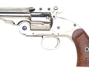 Taylors and Co Schofield Top Break Nickel .44-40 5" Barrel 6-Rounds Fixed Sights