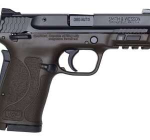 Smith and Wesson M&P380 Shield EZ Patriot Brown .380 ACP 3.6" Barrel 8-Rounds MS