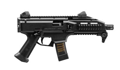 CZ Scorpion EVO 3 S1 Pistol 9mm 7.7" Barrel 20-Rounds Adjustable Sights