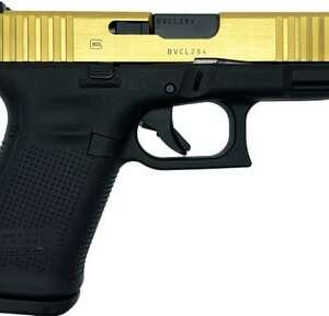 Glock 19 Gen 5 Polished Gold/Black 9mm 4.02" Barrel 15-Rounds Exclusive