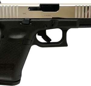 Glock 19 Gen 5 Polished Nickel 9mm 4.02" Barrel 15-Rounds Exclusive
