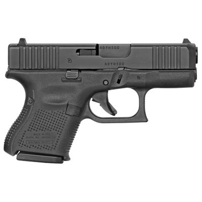 Glock 26 Gen 5 9mm 3.43" Barrel 10-Rounds Fixed Sights