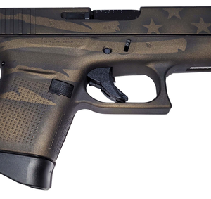 Glock 43 Midnight Bronze Battleworn 9mm 3.39" Barrel 6-Rounds