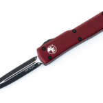 Microtech Ultratech T/E Part Serrations w/Red Handle - Knives & Tools - California Gun Shop
