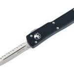 Microtech Ultratech T/E Part Serrations w/Red Handle - Knives & Tools - California Gun Shop