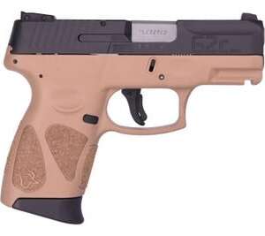 Taurus G2C Pistol Black/Flat Dark Earth 9mm 3.25" Barrel 12-Rounds Includes 2 Magazines