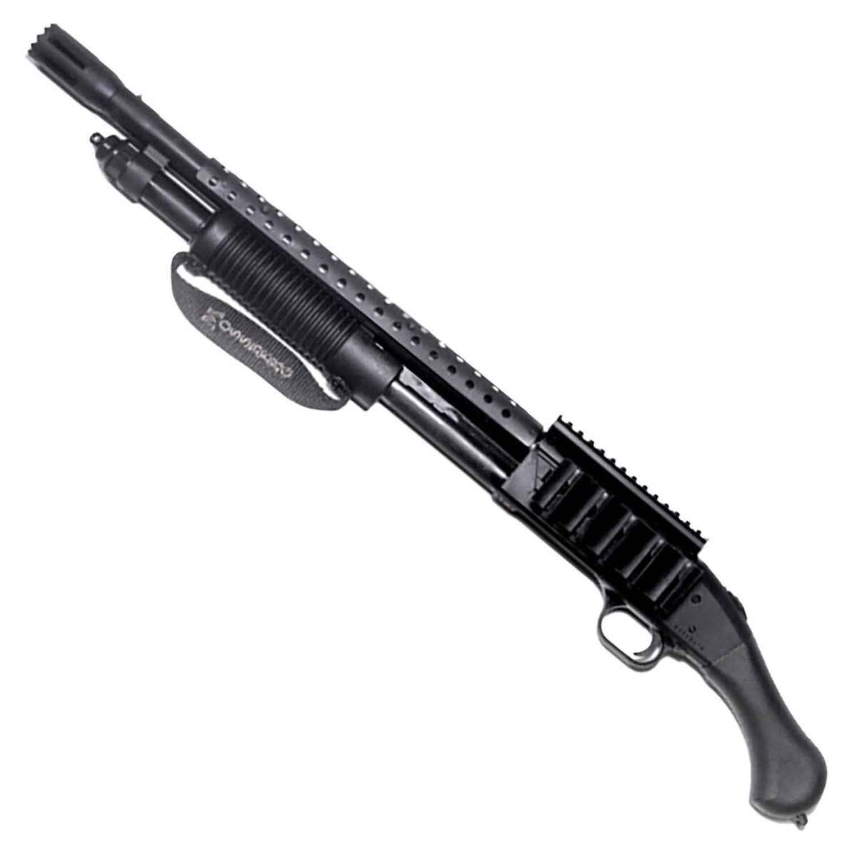 Mossberg Shockwave Blued 12 Gauge 3in Pump Shotgun - 18in