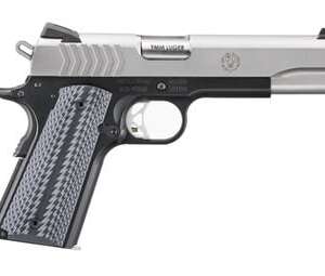 RUGER SR1911 STAINLESS / BLACK 9MM 5" BARREL 9-ROUNDS