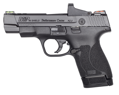 SMITH AND WESSON M&P PERFORMANCE CENTER SHIELD M2.0 .40 SW 4" PORTED BARREL 7-ROUNDS RED DOT