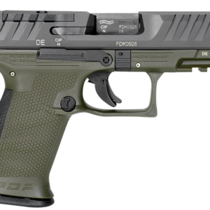 WALTHER PDP COMPACT GREEN FRAME 9MM 4" BARREL 15-ROUNDS OPTIC READY