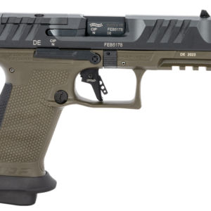 WALTHER PDP PRO OD GREEN / BLACK 9MM 4.6" BARREL 18-ROUNDS
