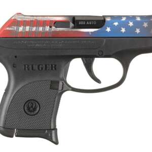 RUGER LCP .380 ACP 2.75" BARREL 6-ROUNDS WITH AMERICAN FLAG SLIDE