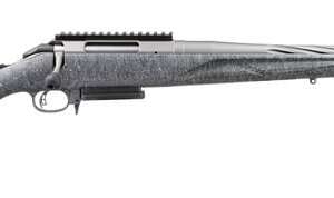 RUGER AMERICAN GEN 2 GREY .243 WIN 20" THREADED BARREL W/ BRAKE 3-ROUNDS