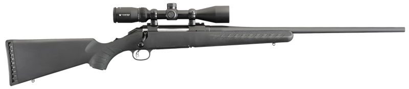 RUGER AMERICAN RIFLE .308 WIN 22" BARREL 4-ROUNDS W/ VORTEX CROSSFIRE II RIFLESCOPE