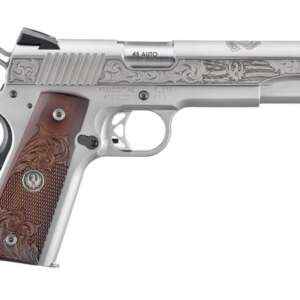 RUGER SR1911 75TH ANNIVERSARY STAINLESS .45 ACP 5" BARREL 8-ROUNDS