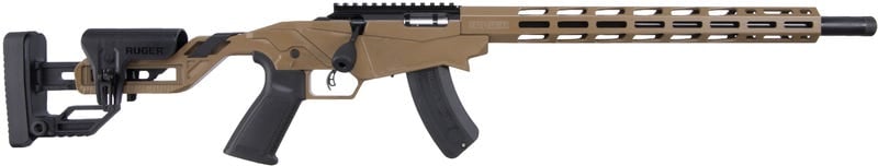 RUGER PRECISION RIMFIRE DARK EARTH .22 MAG 18" BARREL 15-ROUNDS